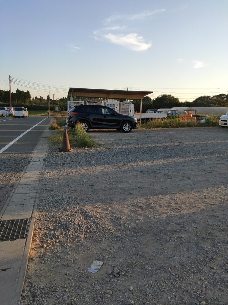 ひこうきの丘駐車場