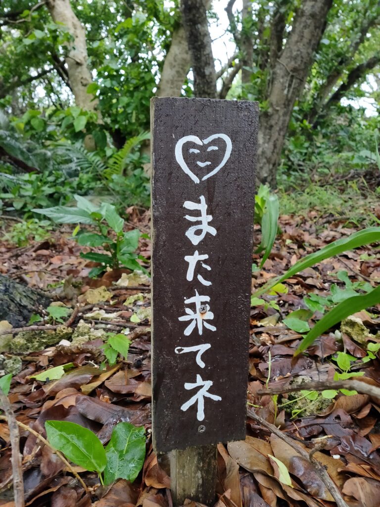 黒島ビジターセンターから海