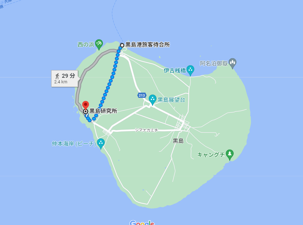 黒島地図